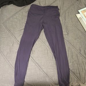 Lululemon dark purple leggings